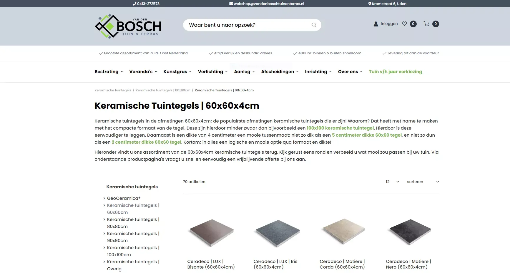 Van den Bosch Tuin & Terras