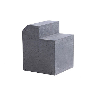 Poortstopper beton antraciet 12 x 15 x 12 cm