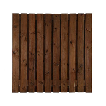 Nobifix scherm 21 planks - recht 180x170 cm
