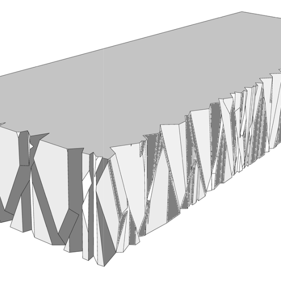 Vietnam Blauw Trapblok 100x35x15
