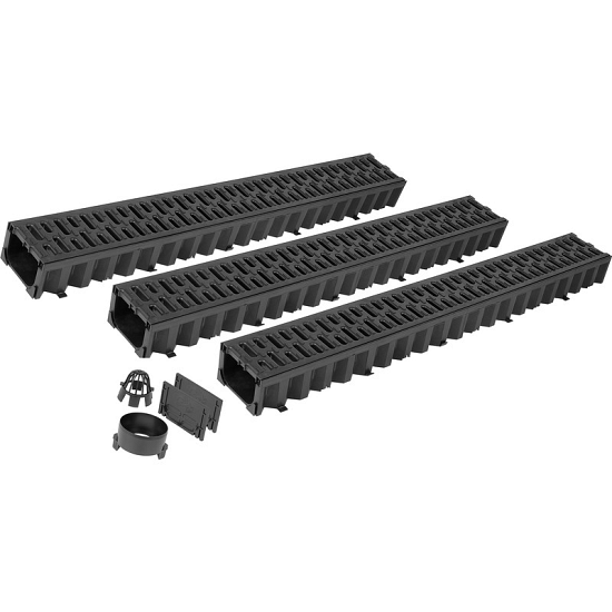 Hexdrain Garagepack (3m + toebehoren)