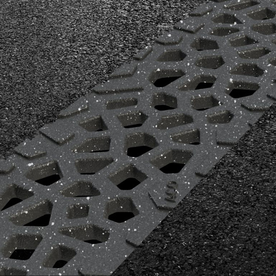 Aco Voronoï rooster gietijzer, L= 500mm Diamant