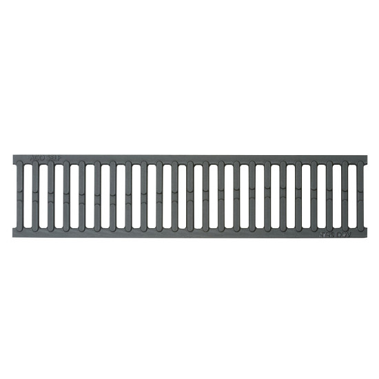 ACO Sleufrooster Gietijzer Lengte 500mm RAL7016 Antaciet