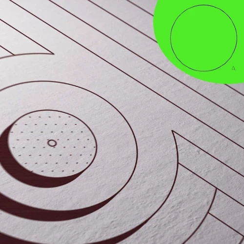 Keramische staptegel TD Decor rond Ø120x2 cm Dionysos - model A