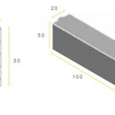 Opsluitband 20x50x100 zwart vis