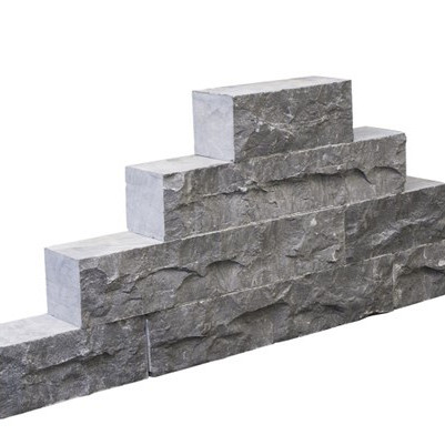 Palissade hoekblok Blue moon Rockface 60x12x12 cm hoekblok - maandprijs