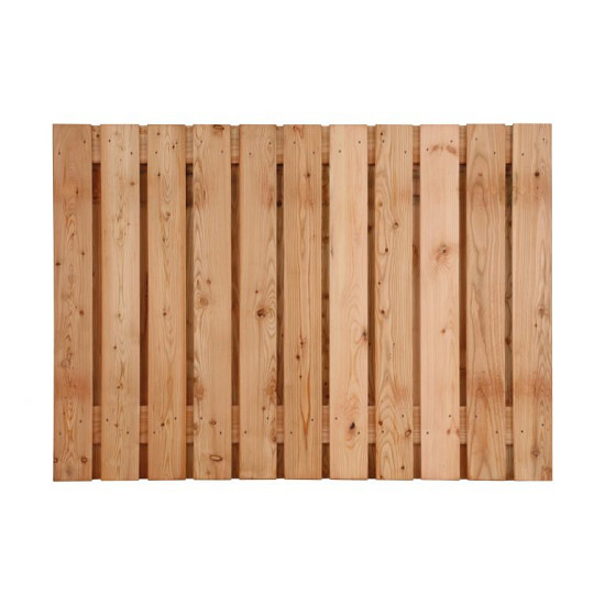 Douglas scherm 23 planks - recht 180x70 cm