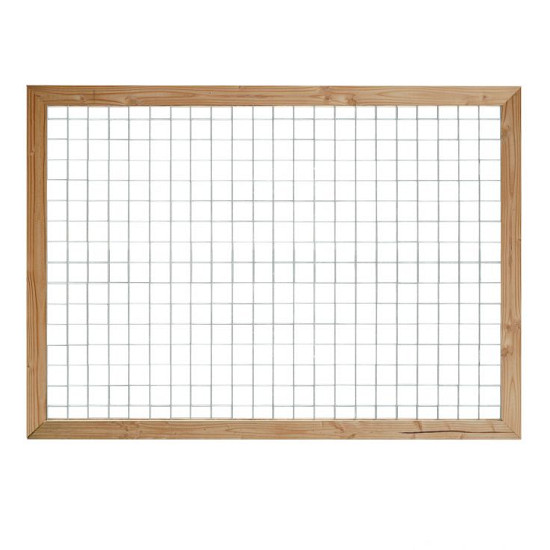 Betonijzer trellis (douglas ombouw) 90x130 cm