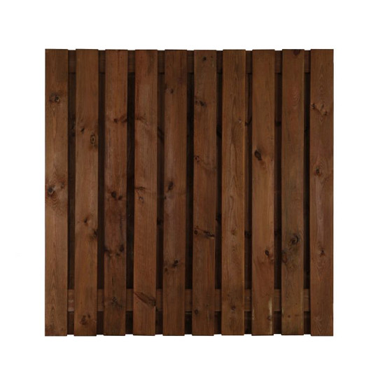 Nobifix scherm 21 planks - recht 180x 90 cm (bxh)