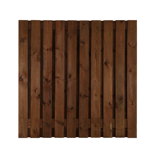 Nobifix scherm 21 planks - recht 200x180 cm