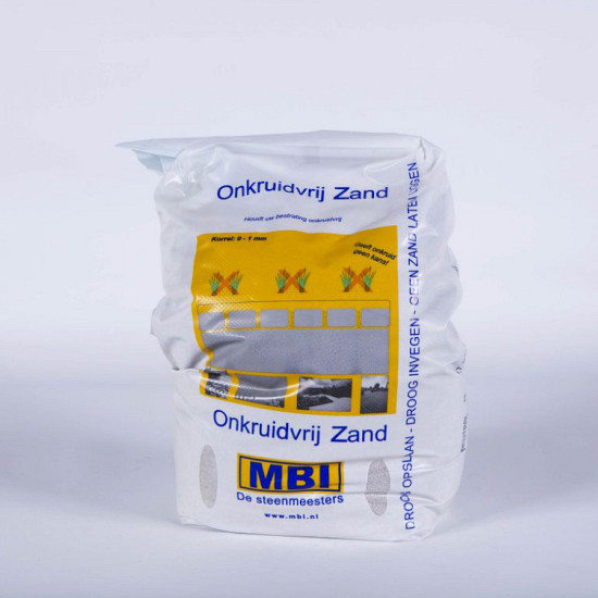 MBI onkruidremmend voegzand (20 kg) Basalt