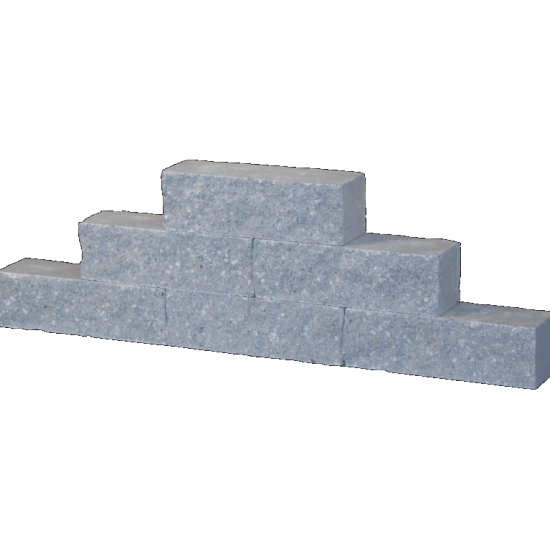 Splitblok Rox 29x9x8,9 noors grijs