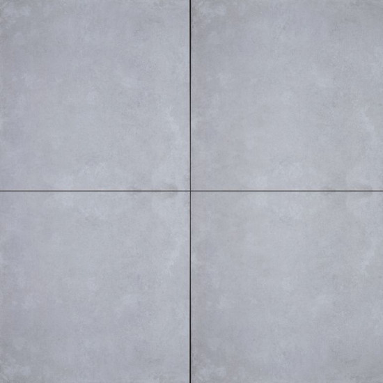 GeoCeramica® 60x60x4 Concreet Silver #
