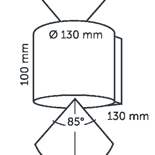 in-lite - Halo Up-Down Dark 100-230V