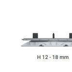 Tegeldrager Queen Junior 1  12-18 mm