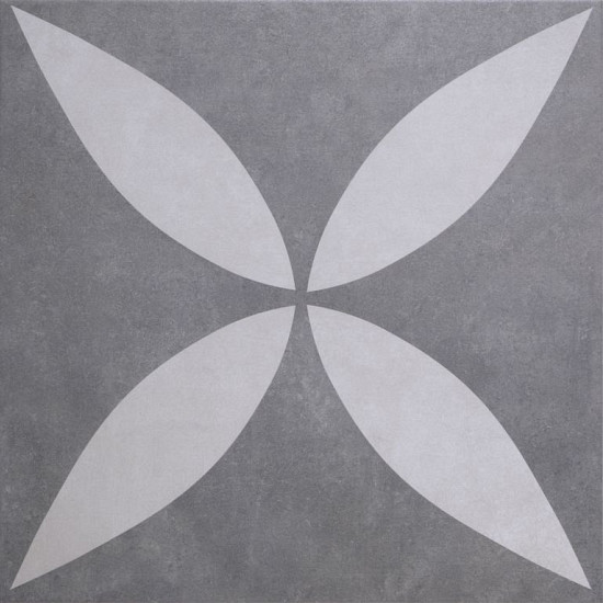 GeoCeramica® 60x60x4 Ambiente  Antra Flower