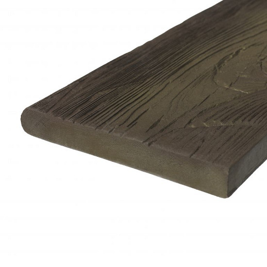 TimberTouch Bullnose Old 244x20x2,5cm Tabacco