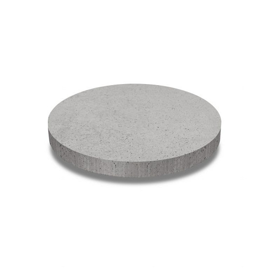 Artistone tegel rond 100x7 cm Grijs