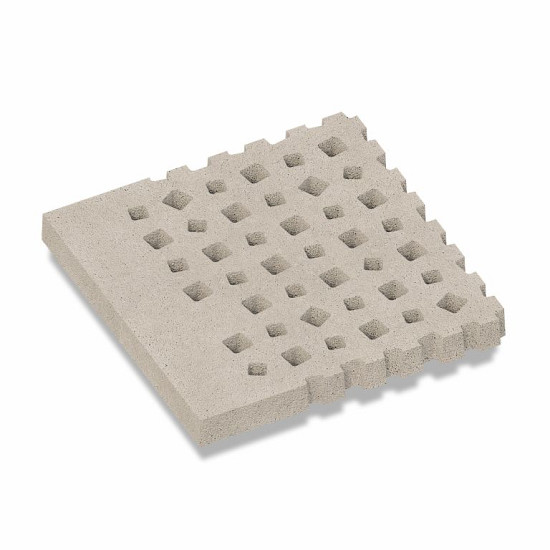 Weave tegel 100x100x10 cm rand Greige