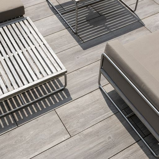 Cerasun 120x30x4 cm Woodlook Grey Wash