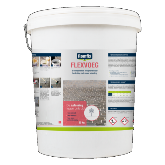 Romfix Flexvoeg 25 kg Basalt