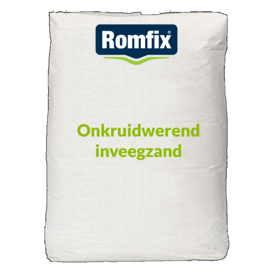 Romfix onkruid-werend inveegzand 20 kg Basalt