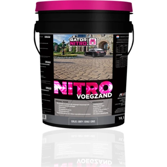 MBI Gator Nitro 18,1 kg Zilvergrijs Kant-en-klaar