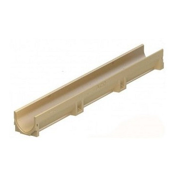 Euroline goot, L=500mm, zonder rooster (polymeerbeton)