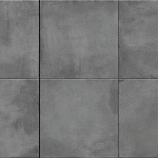 Keramische tegel 60x60x2 cm Due Factory Steel