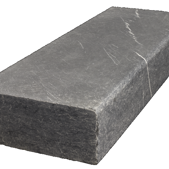 Rustico Trapblok 1-zijde afgerond verzoet-gevibreerd  -maandprijs-