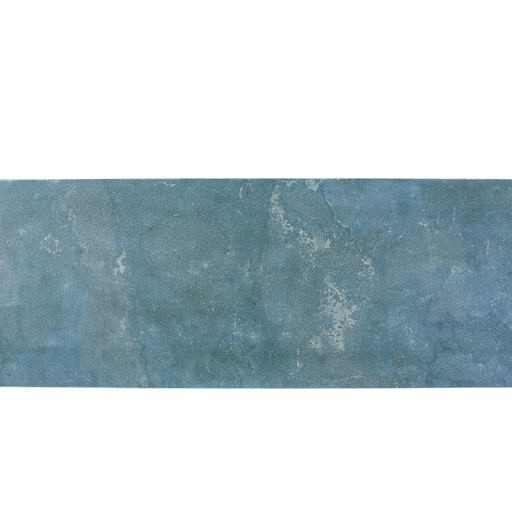 Afdekplaat / vijverrand Blauwsteen  100x30x3 cm met facet