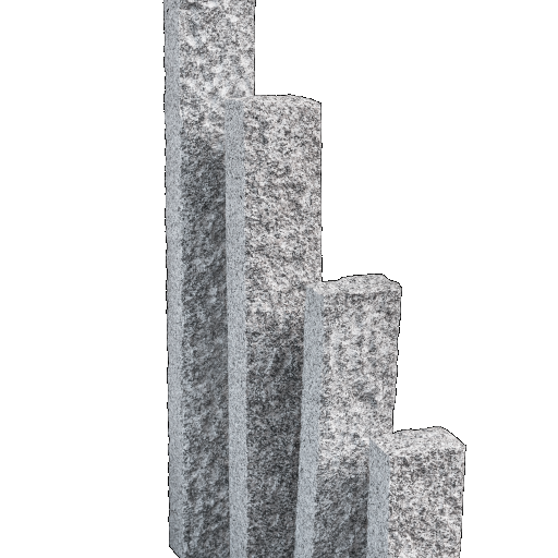 Palissade G603 Grijs Premium 8x12x50 cm