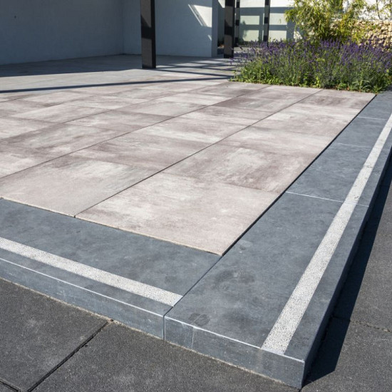 Traptrede Blue moon honed antislip linea 100x35x15 cm - maandprijs