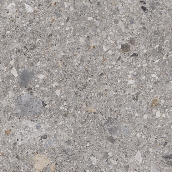 Keramische tegel 80x80x3 cm Solostone Composite Grey