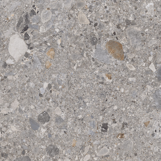 Keramische tegel 80x80x3 cm Solostone Composite Grey