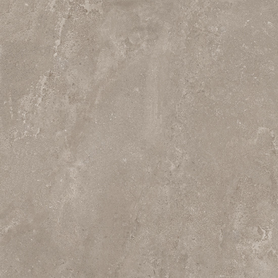 Keramische tegel 80x80x3 cm Solostone Limestone Taupe