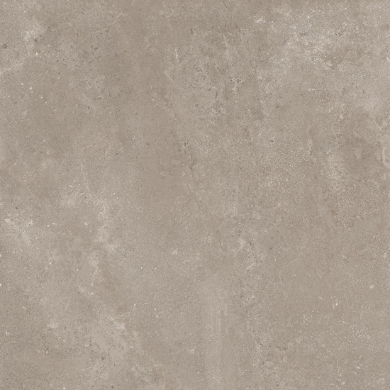 Keramische tegel 80x80x3 cm Solostone Limestone Taupe