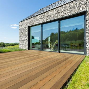 ROVEDECK PIONEER 360x14.5x2.1cm Grooved IPE Natural SWT354-2