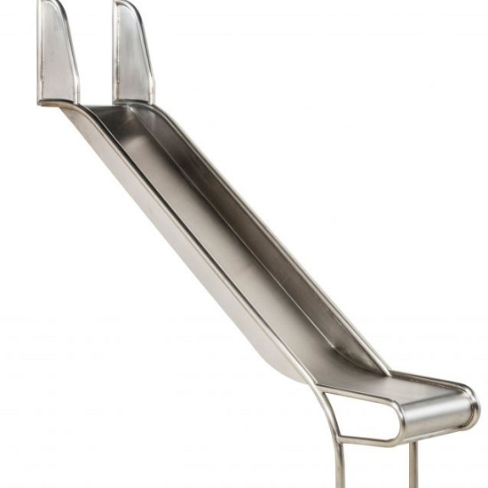 glijbaan in roestvrij staal 'Stur' - h: 1500-1300 mm
