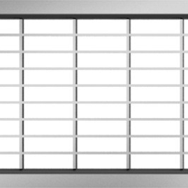 Highline maasrooster verzinkt staal 30/10, L=1000 mm