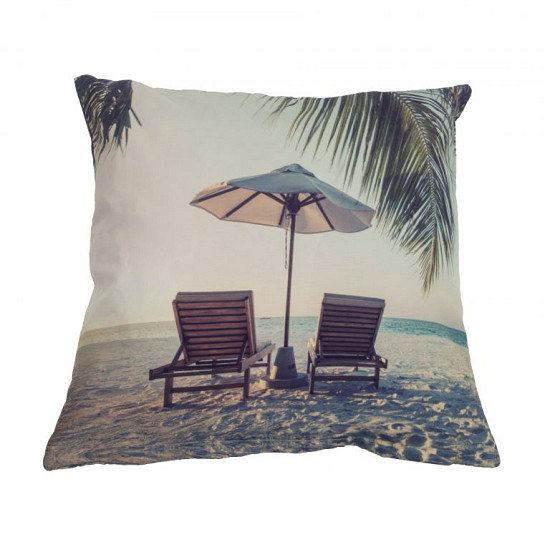 KUSSEN POLYESTER STRANDSTOEL 40X40CM