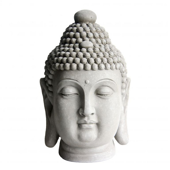 BOEDDHA HOOFD H38X24X23CM