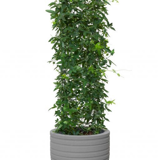 Elho allure ribbon 47 mineral clay (lxbxh)46,8x46,8x37,6