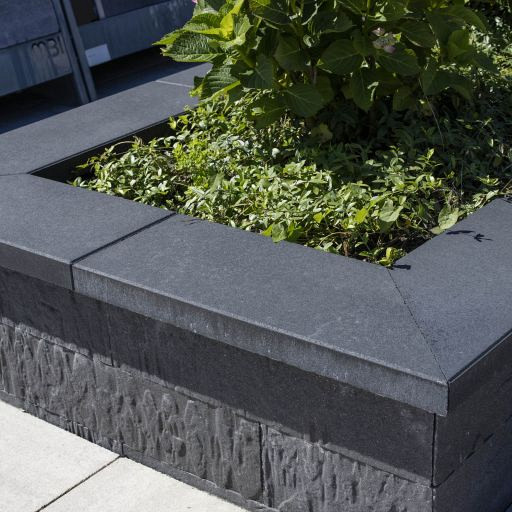 Muur afdekplaat 100x25x5 Milano