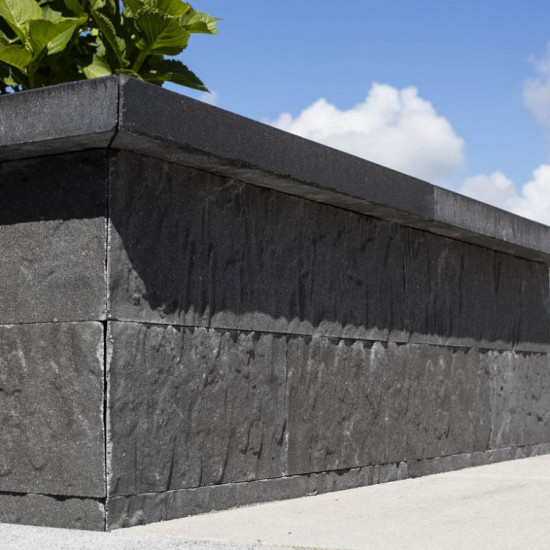 Muur afdekplaat 100x25x5 Milano