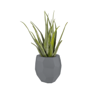 Elho pure edge 40 beton (lxbxh)39,5x39,5x38,1