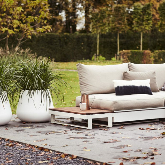 Elho pure cone 45 wit (lxbxh)43x43x36,3