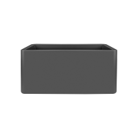 Elho pure soft brick long wheels 80 antraciet (lxbxh)39x79x39
