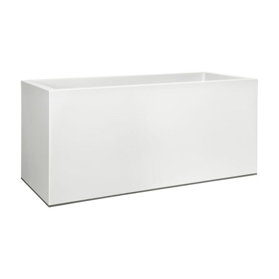 Elho vivo matt finish lang wielen 90cm wit 39x88x41 cm