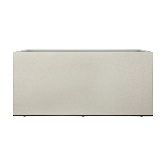 Elho vivo structure finish lang wielen 90cm warm grijs 39x88x41 cm